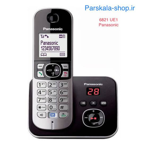 6821UE1 Panasonic تلفن بیسیم پاناسونیک ۶۸۲۱UE1 اصل مالزی قابلیت کارکرد در نبود (برق)