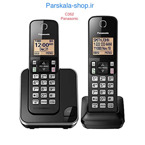C352 Panasonic تلفن دوگوشی پاناسونیک C352