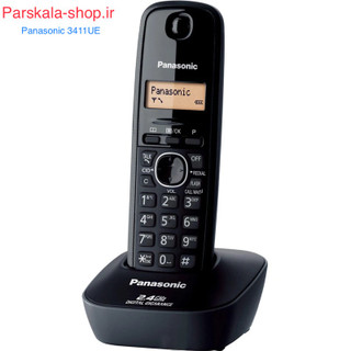 تلفن بی سیم پاناسونیک مدل قطعات ژاپن مونتاژ مالزی KX-TG3411UE تلفن بی سیم پاناسونیک KX-TG3411UE