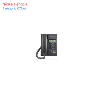 تلفن پاناسونیک مدل KX-TSC75Xw قطعات ژاپن مونتاژ مالزی تلفن پاناسونیک مدل KX-TSC75Xw اصل مالزی